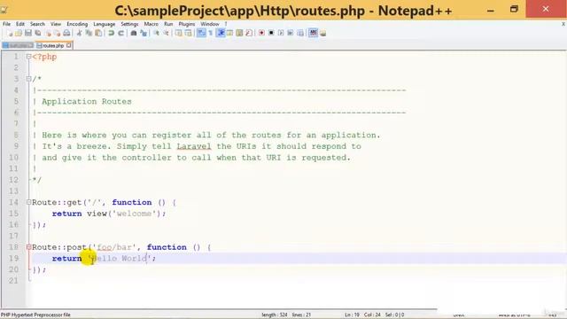 2  Routing Laravel PHP Framework
