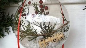 Оригинальные елочные шары своими руками