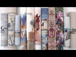 47. Двенадцать ГОТОВЫХ работ 2023 года | и два СЕКРЕТА | Вышивка крестом