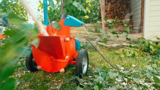 Электрический Садовый Измельчитель веток 