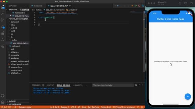 Oflutter: What is Private Constructor? MyClass._(); смотреть онлайн