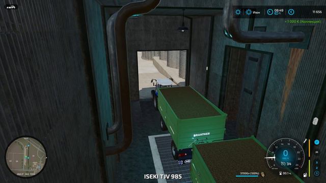 Помогли собрать урожай соседу в Farming Simulator 22 смотреть онлайн