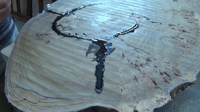 Журнальный стол из капового спила карагача и эпоксидной смолы. Мои ошибки. 1 часть (столешница)