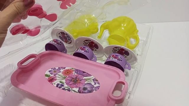 6 minutes Satisfying with unboxing hello kitty Kitchen set ? hello kitty ASMR
