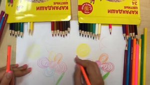 Набор цветных карандашей Каляка-Маляка 24 цвета