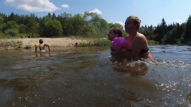 Семейный отдых на все 100 ПРО.Природа Рыбалка Отдых.Река Тёша Нижегородская обл.