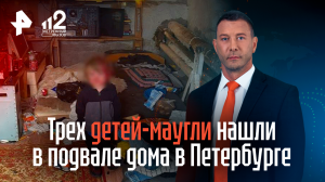 Трех детей-маугли нашли в подвале дома в Петербурге