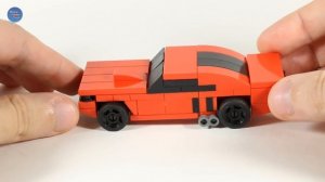 Dodge Charger (Challenger) How to build Lego Как собрать Додж Чарджер Лего самоделка