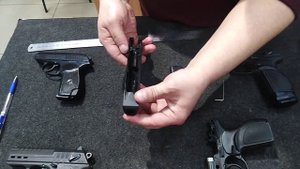 Пистолеты ООП. П-М 17 Т, модификации и М - 45.