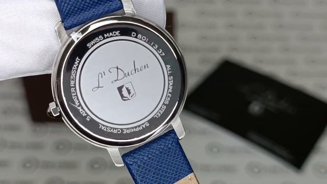 Швейцарские наручные часы женские L’Duchen D 801.13.37 Eternity смотреть онлайн