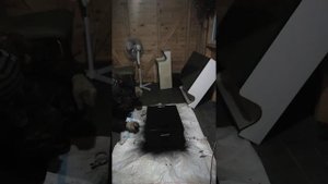 Покраска коптилки