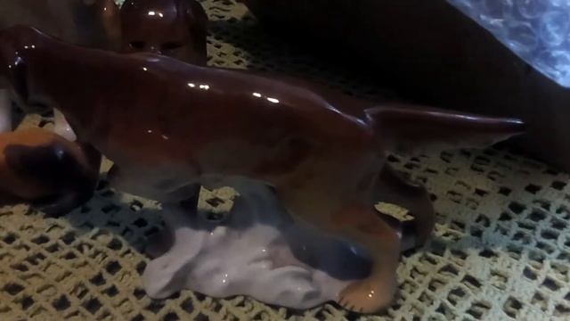 Моя коллекция  статуэток  собак,Л.Ф.З.