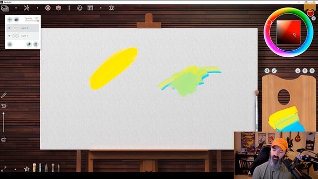 New art app with a great brush engine -- Realistic Paint Studio -- Digital App Review смотреть онлайн