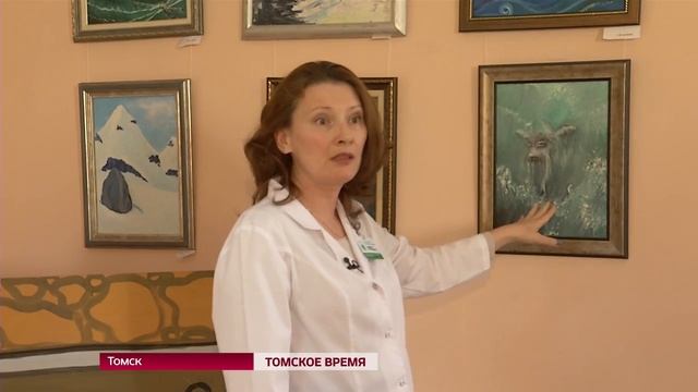 В Томском музее деревянного зодчества открылась необычная выставка картин