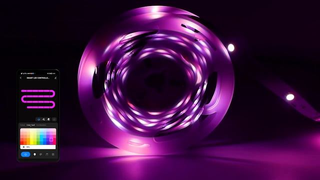 STBXC623T5 RGBIC TUYA Smart Chip Bluetooth LED Strip with Connector 5m IP20 смотреть онлайн