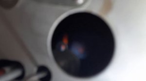 Напольный газовый котёл при сильном ветре не потух.