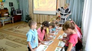 Открытое занятие в средней группе детский сад №1 г.Россошь