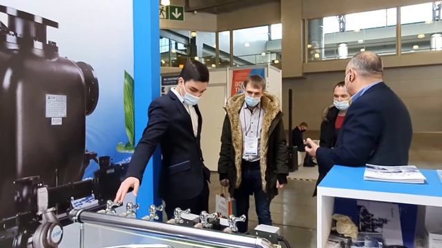 Стенд CNP на выставке Aquatherm 2021 смотреть онлайн