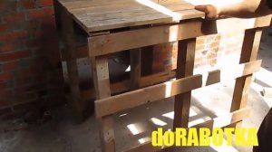 Строительный козлик из поддонов своими руками. doRABOTKA