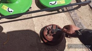 Для своего КМЗ Купил роторную косилку. Установка мини трактору. Косилка мотоблоку 1050A (Часть 1)