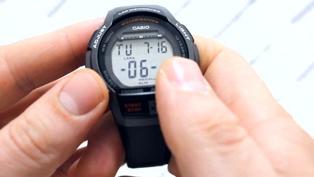 Часы Casio Illuminator WS-1000H-1A - Инструкция, как настроить от PresidentWatches.Ru смотреть онлайн