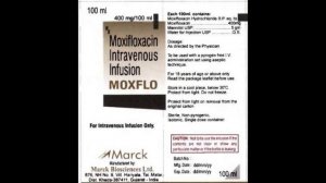 Moxflo 400mg/100ml - Thuốc điều trị nhiễm khuẩn da