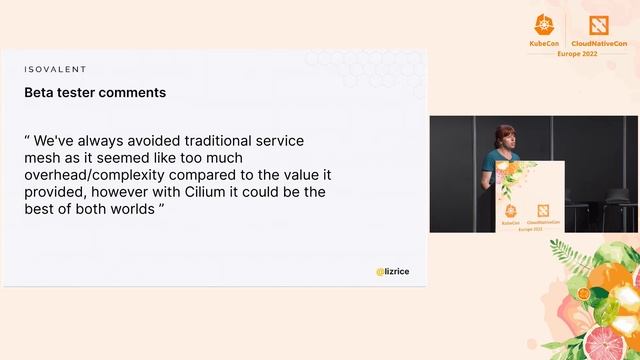 A Guided Tour of Cilium Service Mesh - Liz Rice, Isovalent смотреть онлайн