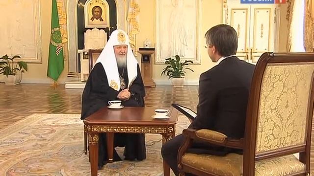 Рождественское интервью Патриарха Кирилла 2012 смотреть онлайн