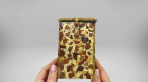 Шкатулку из коры и опилок. Поделки. DIY.