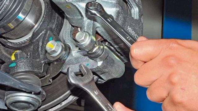 Замена передних колодок Солярис смотреть онлайн