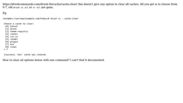 Drupal: How to clear all caches with Drush 9? смотреть онлайн