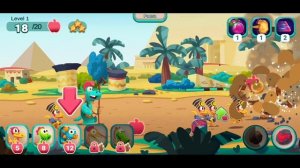 Dino Bash 2: Travel Through Time New Snappy Max level upgrade Dinosaur Gameplay