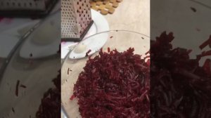 САЛАТ ИЗ КРАСНОЙ СВЁКЛЫ/ԿԱՐՄԻՐ  ԲԱԶՈԻԿՈՎ ԱՂՑԱՆ/BEETROOT SALAD-By Mila