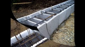 Монолитный железобетонный фундамент.  Дешовый способ изготовления и простой в монтаже фундамент