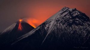 Камчатка. Извержение Ключевской Сопки