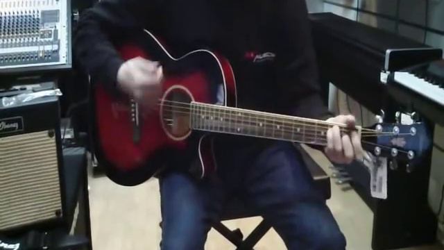 Pachet chitara electro-acustica Ibanez AEG5 смотреть онлайн