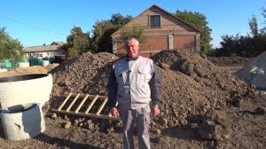 36. Монтаж септика, смотровых и водяного колодцев из ж.б. колец. Утро
