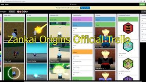 ⭐Roblox Zenkai Origins Full Map and Locations + Official Trello!⭐