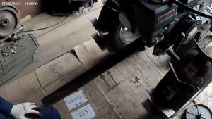 Делаем картофелекопалку "Утиный хвост". (Часть 6). Победили натяжной  ролик, противовес и колёса.