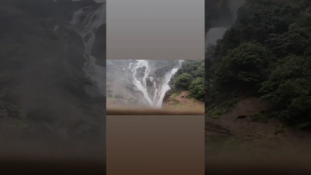 GoaWaterfall beautiful location 🏞️ bacha  #goabeach