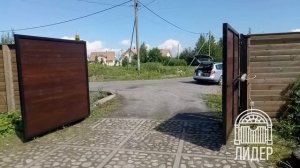 Распашные ворота с комплектом автоматики CAME ATI-3000