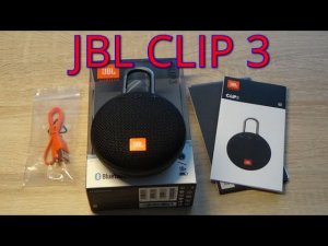 JBL CLIP 3 портативная колонка.