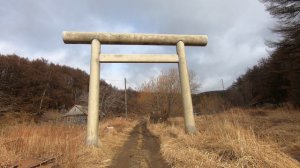 Сахалин. г. Углегорск. Тории. Японские ворота. Эсутору дзиндзя. апрель 2022г.