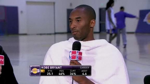 НБА - Тренировочный лагерь: Интервью Коби Брайанта! смотреть онлайн