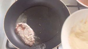 Отбивные из свиной печени