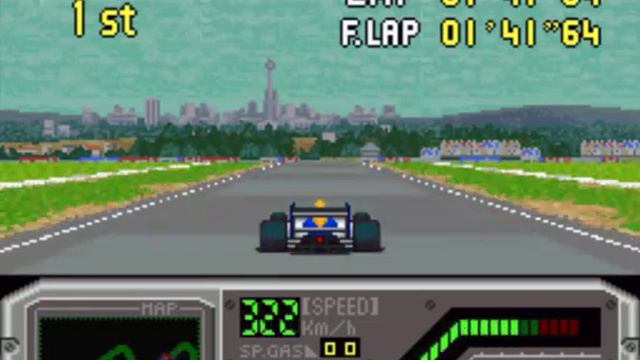 Aguri Suzuki F-1 Super Driving (Super Nintendo) смотреть онлайн