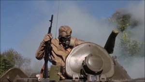 Тренировка по РХБ защите на российской военной базе в Абхазии