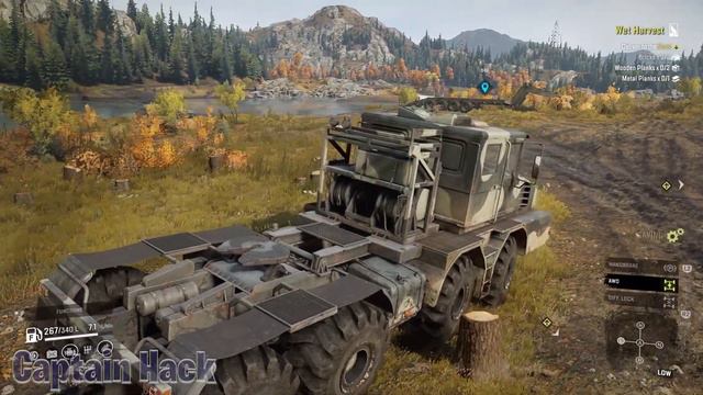 SnowRunner Part 28 - Black River Michigan - Wet Harvest - KOLOB 74941