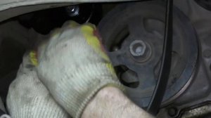 Замена натяжного ролика на Hyundai Solaris
