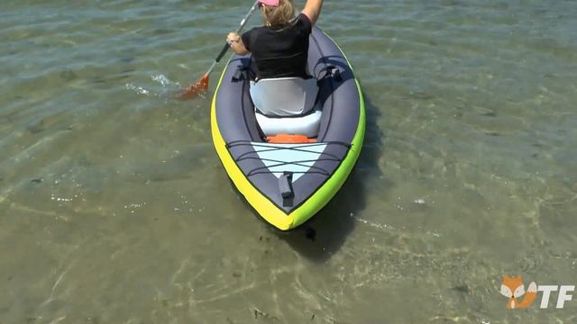 Le test de: Kayak gonflable 1 place new ITIWIT1 - DECATHLON смотреть онлайн